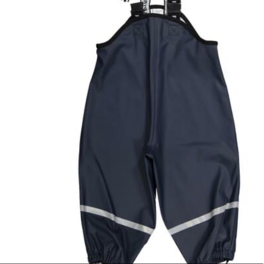 POLARN O PYRET BLUE RAIN PANTS OVERALLS